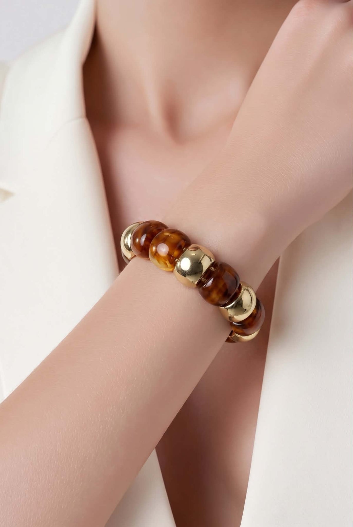 Golden Amber Bracelet