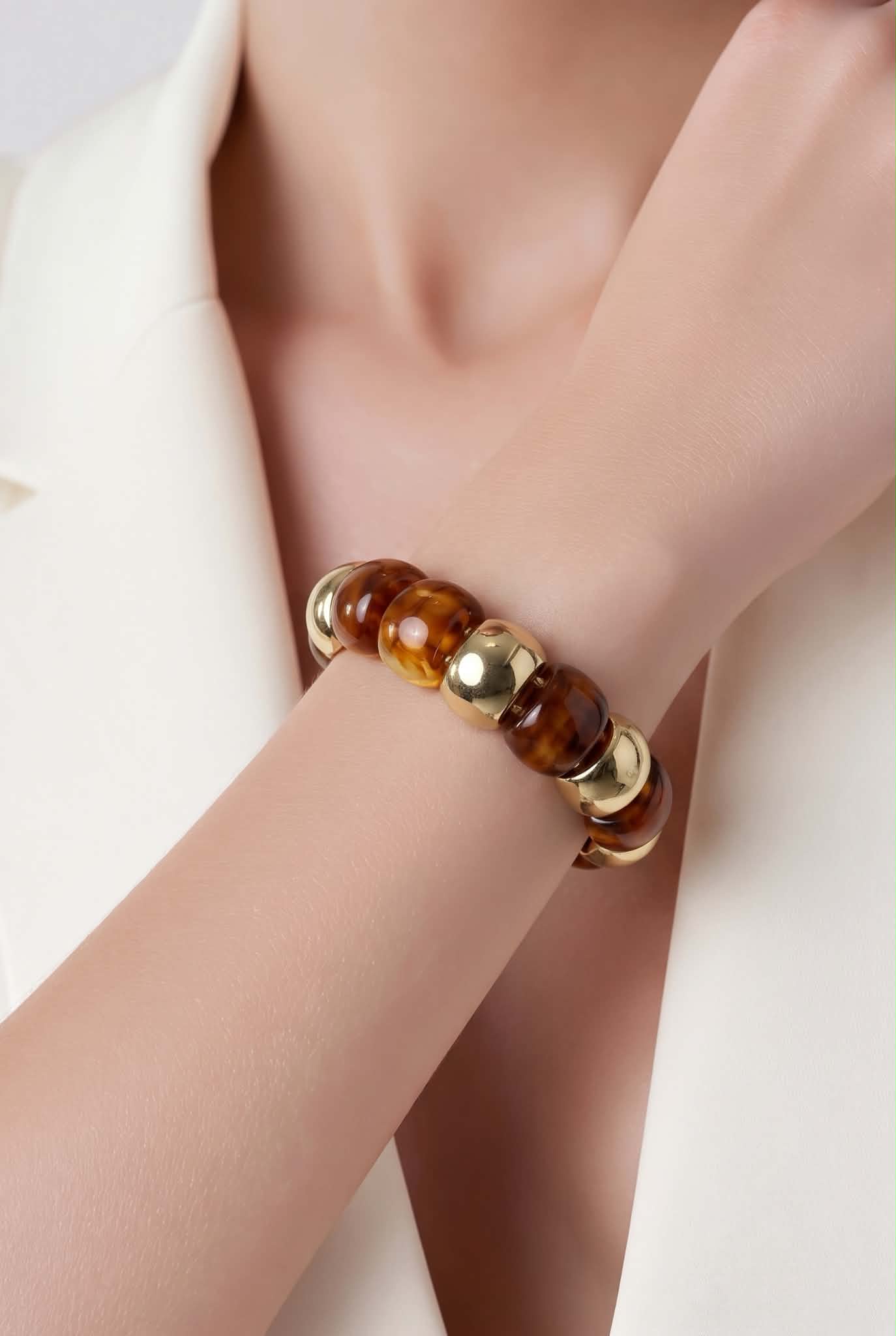 Golden Amber Bracelet