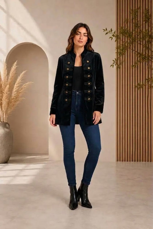 Lance Military Jacket Black